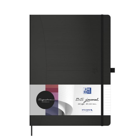 Notatnik_OXFORD SIGNATURE B5 80k 90g ciemne kolory, linia 100735214