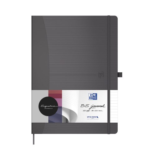 Notatnik_OXFORD SIGNATURE B5 80k 90g ciemne kolory, linia 100735214