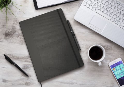 Notatnik_OXFORD SIGNATURE B5 80k 90g ciemne kolory, linia 100735214