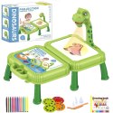 Projektor do rysowania dinozaur stolik walizka 12B