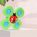 3 przyssawki sensoryczne grzechotka spinner ME-042