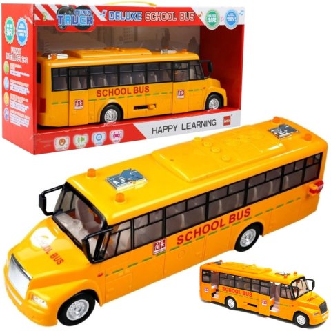 AUTOBUS SZKOLNY OTWIERANE DRZWI DŹWIĘK ŚWIATŁA 911