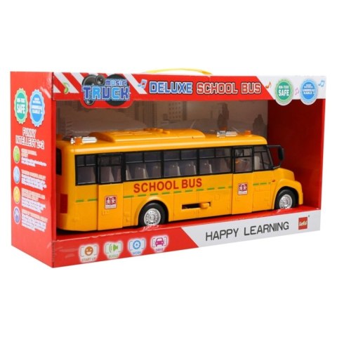 AUTOBUS SZKOLNY OTWIERANE DRZWI DŹWIĘK ŚWIATŁA 911