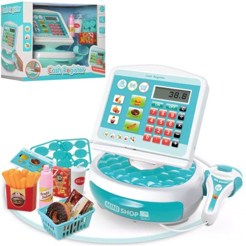 DUŻA KASA FISKALNA SKANER DŹWIĘK ŚWIATŁO YH189-8BN