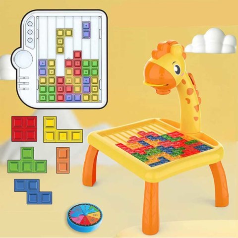 Projektor do rysowania stolik żyrafa tetris 200-2Ż