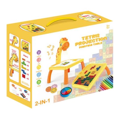 Projektor do rysowania stolik żyrafa tetris 200-2Ż