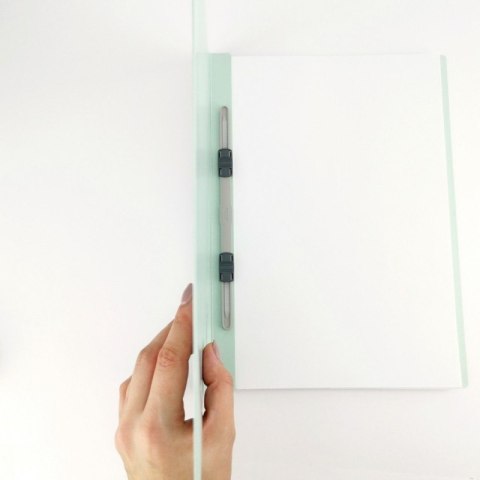 Teczka PLUS skoroszyt A4 zielona pastel 91-065 ZERO MAX BASIC