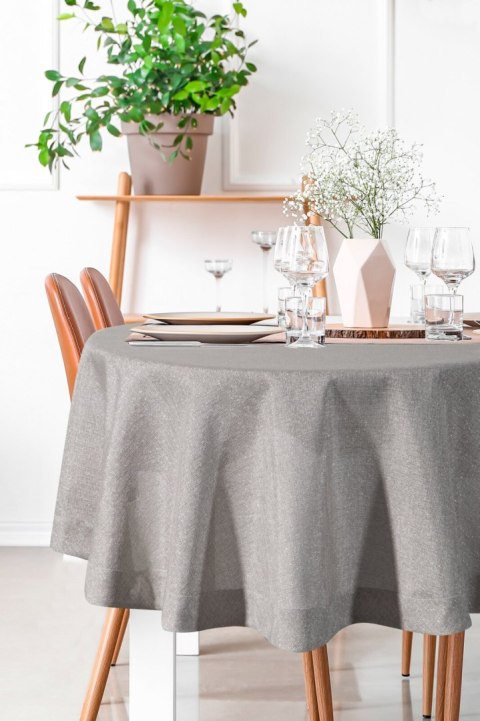 SERWETA GRUBA OBRUS STELLA 2 85 X 85 CM JASNOSZARY