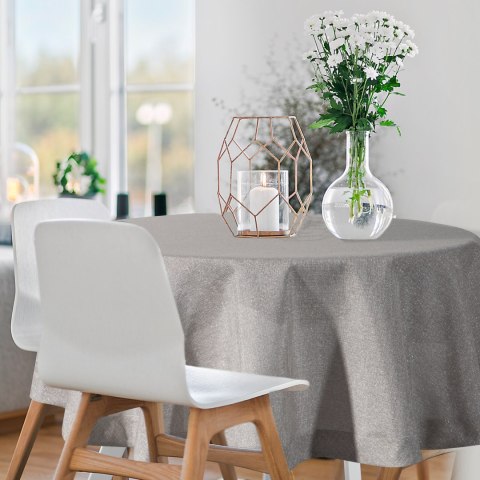 SERWETA GRUBA OBRUS STELLA 2 85 X 85 CM JASNOSZARY