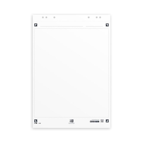 Blok do flipcharta OXFORD smart chart 650x980 20k 90g gładki 400096277
