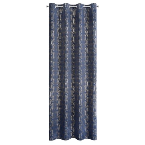 ZASŁONA GOTOWA KAJA 135X250 CM GRANATOWY