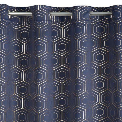 ZASŁONA GOTOWA KAJA 135X250 CM GRANATOWY