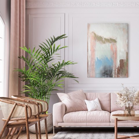 OBRAZ 464 60X80 60 X 80 CM SREBRNY