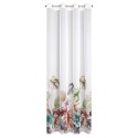 ZASŁONA   GOTOWA EUROFIRANY  NIKOLA 140X250 CM BIAŁY