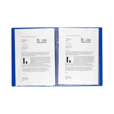 Album ofertowy CLASSIC 10kieszeni niebieski BIURFOL AOF-01-03