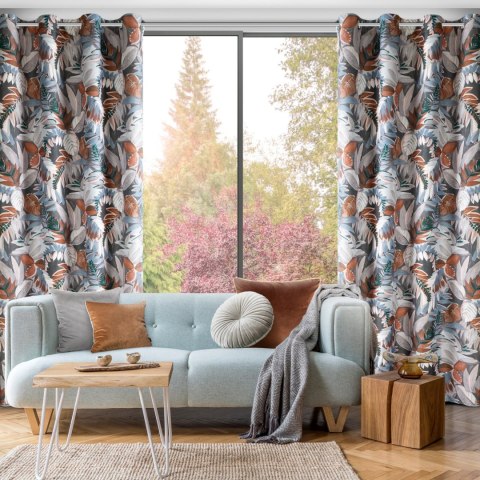 ZASŁONA   GOTOWA EUROFIRANY  MARILA STALOWY