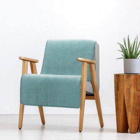 NARZUTA NA ŁÓŻKO EUROFIRANY SOFIA 70X160 CM MIĘTOWY