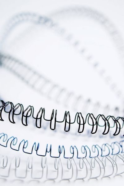 Grzbiet drutowe czarne 10mm (100) (51-80 kartek) 53265 FELLOWES