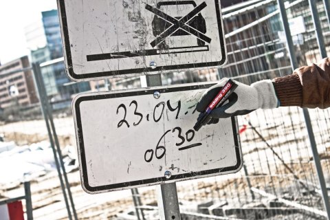 Marker permanentny ścięta końcówka 4-12 mm czerwony Edding 390/002/CZ