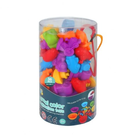 Gumowe pojazdy gra sorter montesorri 2188-17