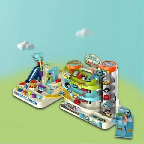 Tor samochodowy zjeżdżalnia auta winda T103-88A