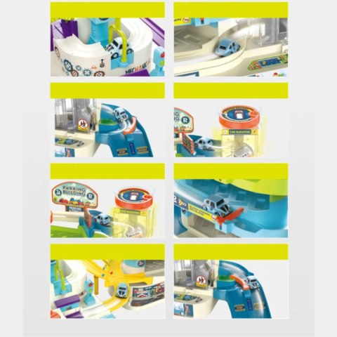 Tor samochodowy zjeżdżalnia auta winda T103-88A