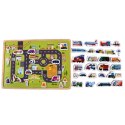 Układanka tablica puzzle magnetyczne samochody pojazdy transport MTF-C01