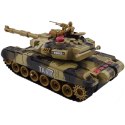 DUŻY CZOŁG SAMOCHÓD WOJSKOWY ŻOŁNIERZ ZDALNE STEROWANIE 9995