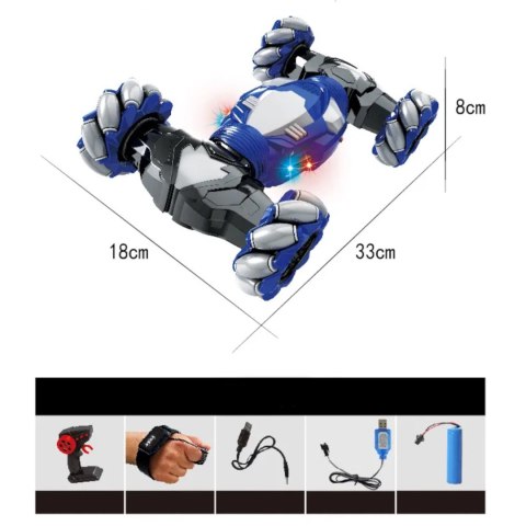 SAMOCHÓD twister ZDALNIE STEROWANY dłonią PILOT 2019-24