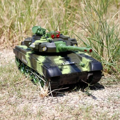 DUŻY CZOŁG SAMOCHÓD WOJSKOWY ŻOŁNIERZ ZDALNE STEROWANIE 9995Z