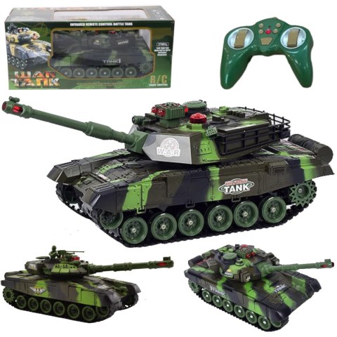 DUŻY CZOŁG SAMOCHÓD WOJSKOWY ŻOŁNIERZ ZDALNE STEROWANIE 9995Z