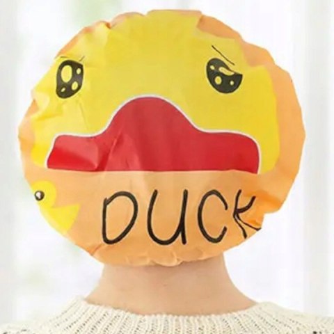 Czepek pod prysznic wodoodporny do włosów kaczka C002K