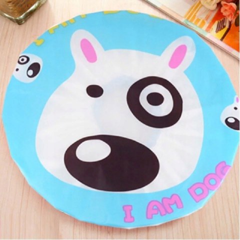 Czepek pod prysznic wodoodporny do włosów pies C002Pi