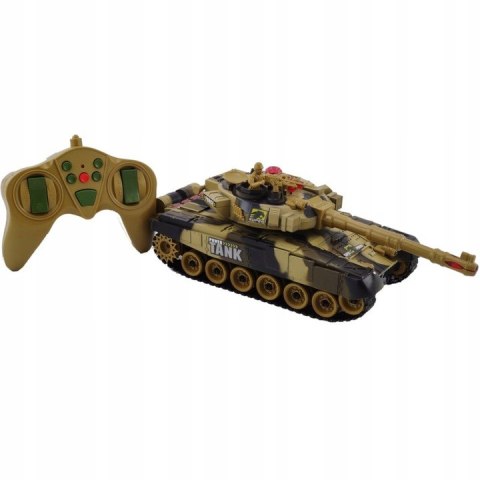 DUŻY CZOŁG SAMOCHÓD WOJSKOWY ŻOŁNIERZ ZDALNE STEROWANIE 9995