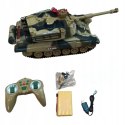 DUŻY CZOŁG SAMOCHÓD WOJSKOWY ŻOŁNIERZ ZDALNE STEROWANIE 9995