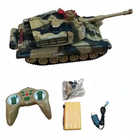 DUŻY CZOŁG SAMOCHÓD WOJSKOWY ŻOŁNIERZ ZDALNE STEROWANIE 9995