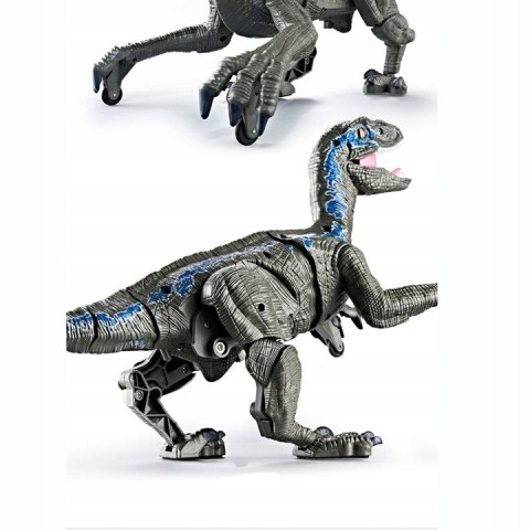 Dinozaur Velociraptor zdalnie sterowany pilot port usb dźwięki QX024SZ