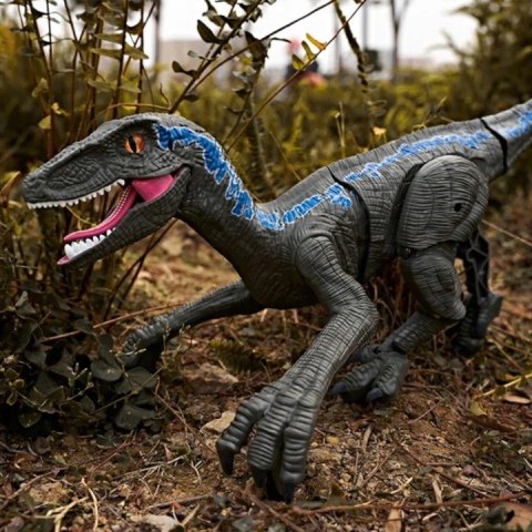 Dinozaur Velociraptor zdalnie sterowany pilot port usb dźwięki QX024SZ