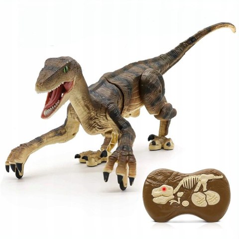 Dinozaur Velociraptor zdalnie sterowany pilot port usb dźwięki QX024B