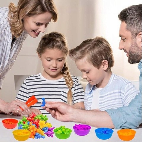 Gumowe dinozaury gra sorter montesorri 2188-20