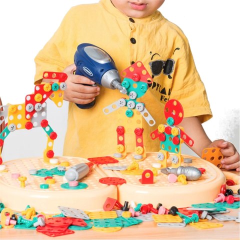 Klocki konstrukcyjne zestaw kreatywny miś RX2000-39Ż