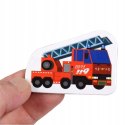 Układanka tablica puzzle magnetyczne samochody pojazdy transport MTF-C01