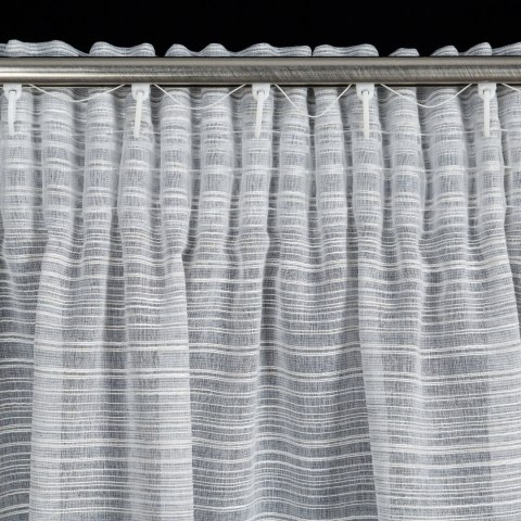 FIRANKA FIRANA GOTOWA ARIA NA TAŚMIE 140X300 CM SZARY