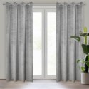 ZASŁONA GOTOWA EUROFIRANY ALUVIA 140X250 CM STALOWY