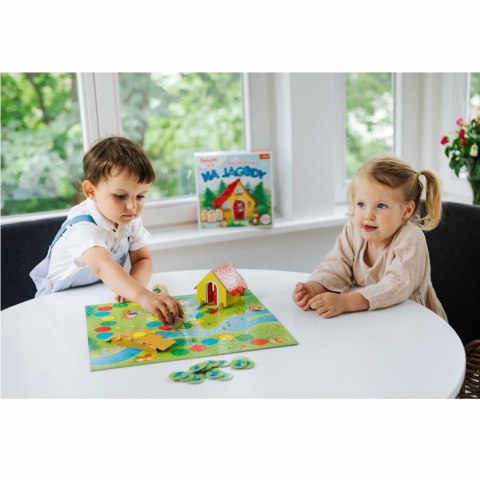 GRA PLANSZOWA RODZINNA GRA NA JAGODY BOBASKI MIŚ 02063 TREFL