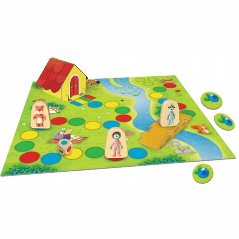 GRA PLANSZOWA RODZINNA GRA NA JAGODY BOBASKI MIŚ 02063 TREFL