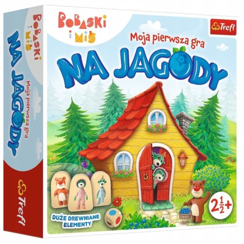 GRA PLANSZOWA RODZINNA GRA NA JAGODY BOBASKI MIŚ 02063 TREFL