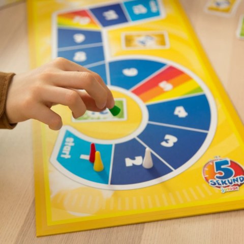 Gra planszowa towarzyska rodzinna 5 sekund junior dla dzieci Trefl 01779