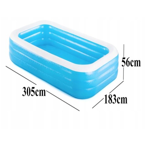 Basen dmuchany dzieci Bestway 305x183x56cm 54009