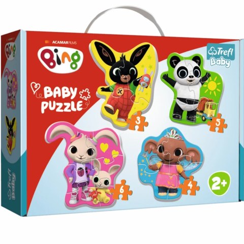 MOJE PIERWSZE PUZZLE BING TREFL BABY 2+ 36085